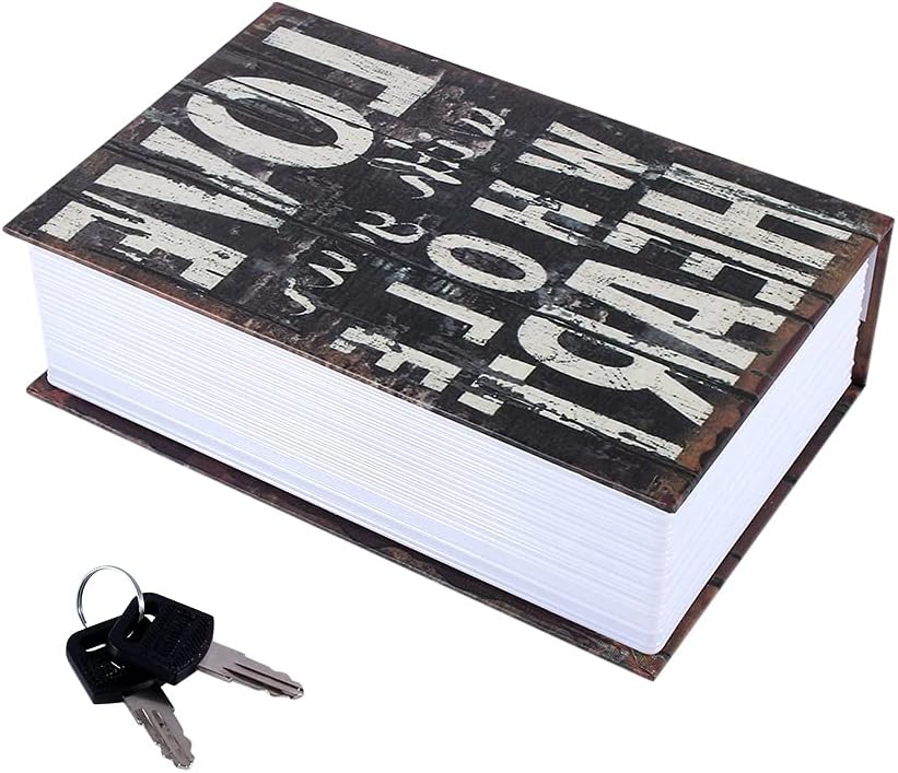 Sicherheitswörterbuch, Wörterbuchbuch Secret Safe Security Box, Geld-Bargeld-Schmuck-Schliessfach fü