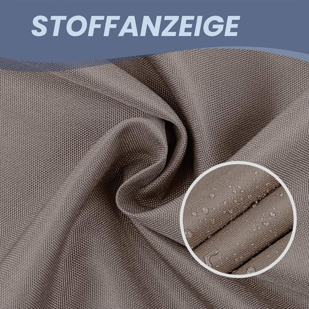 HENG FENG Balkon Sichtschutz 100x600cm,PES Wetterfest Balkonverkleidung,95% UV-Schutz Balkonverkleid