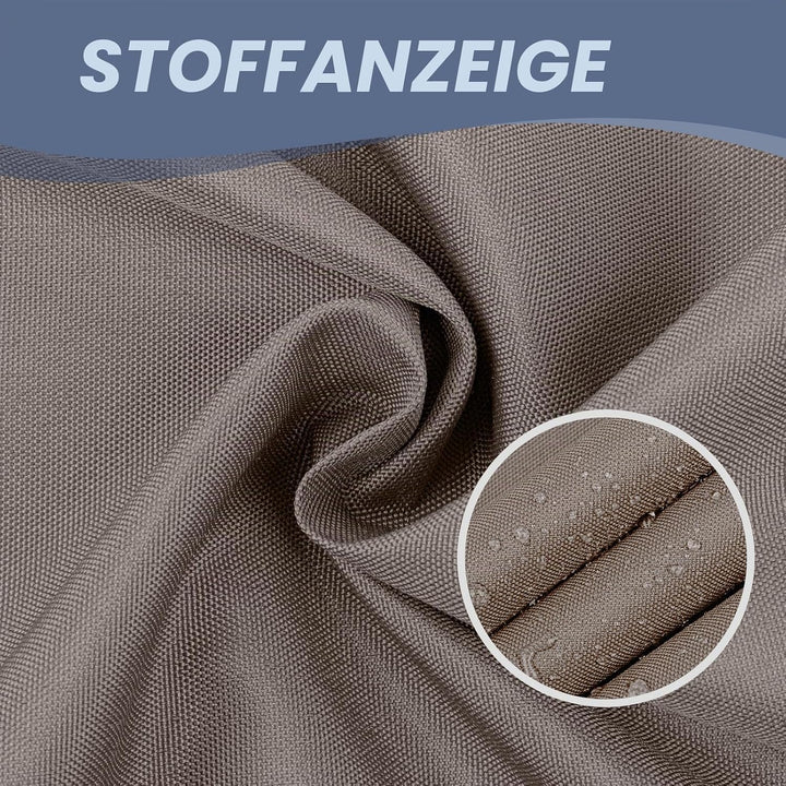 HENG FENG Balkon Sichtschutz 100x600cm,PES Wetterfest Balkonverkleidung,95% UV-Schutz Balkonverkleid