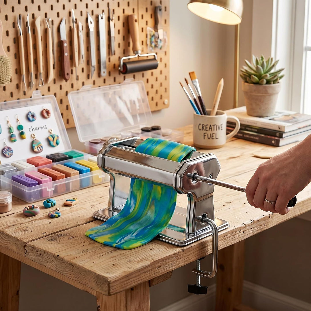 Polymer Clay Press, Ultimate Clay Machine Clay Extruder Tonverlängerer Mischerpressen Handbetriebene