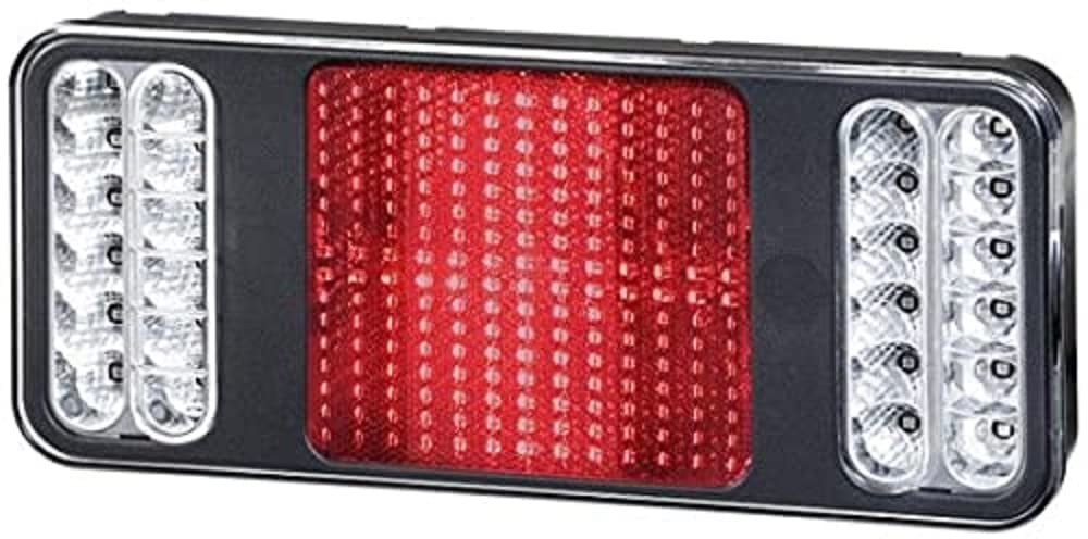HELLA - Heckleuchte - Coluna - LED - 24V - Anbau/geschraubt - Lichtscheibenfarbe: glasklar - LED-Lic
