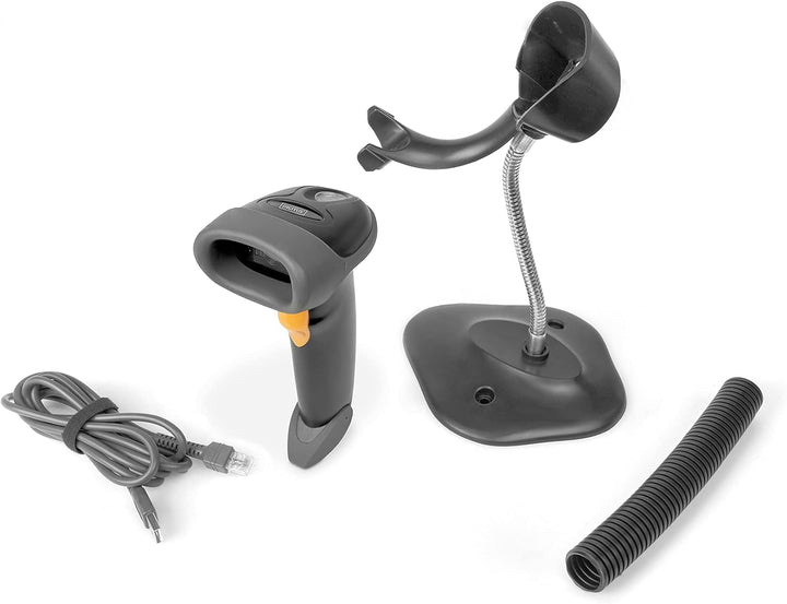 DIGITUS DA-81003 – 2D Barcodescanner mit Bluetooth – IP54 – 2000 mAh Akku – Reichweite: max. 12 m –