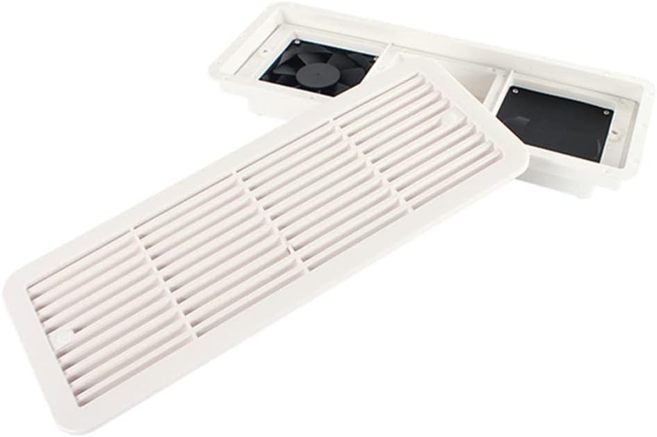 Riloer Bidirektionaler Lüfter für Wohnmobile, seitlich montierter Kühlerlüfter für Wohnmobile, 12 V,