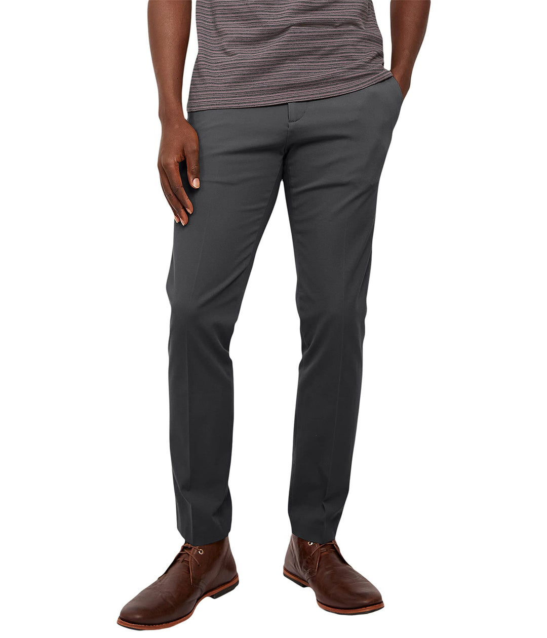 Dockers Herren Slim Fit City Tech Lässige Hose, Asphalt (wasserlos), 32 W/30 L