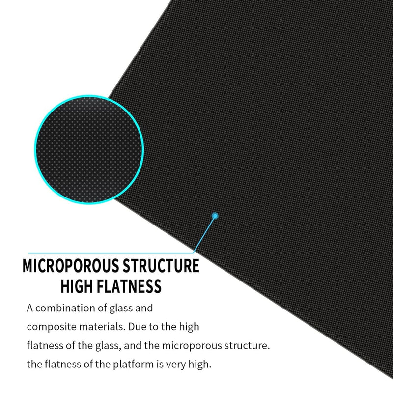 Gehärtete Glasplatte, 3D-Drucker-Glasbett, 220 X 240 X 4 Mm, Gehärtete Platte, Bauoberfläche, Plattf