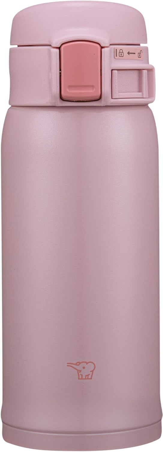 Zojirushi Edelstahlbecher, 340 ml, Perlrosa 355 ml Pearl Pink, 355 ml Pearl Pink