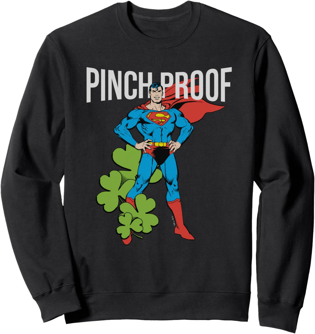 Superman St. Patrick's Day Pinch Proof Sweatshirt