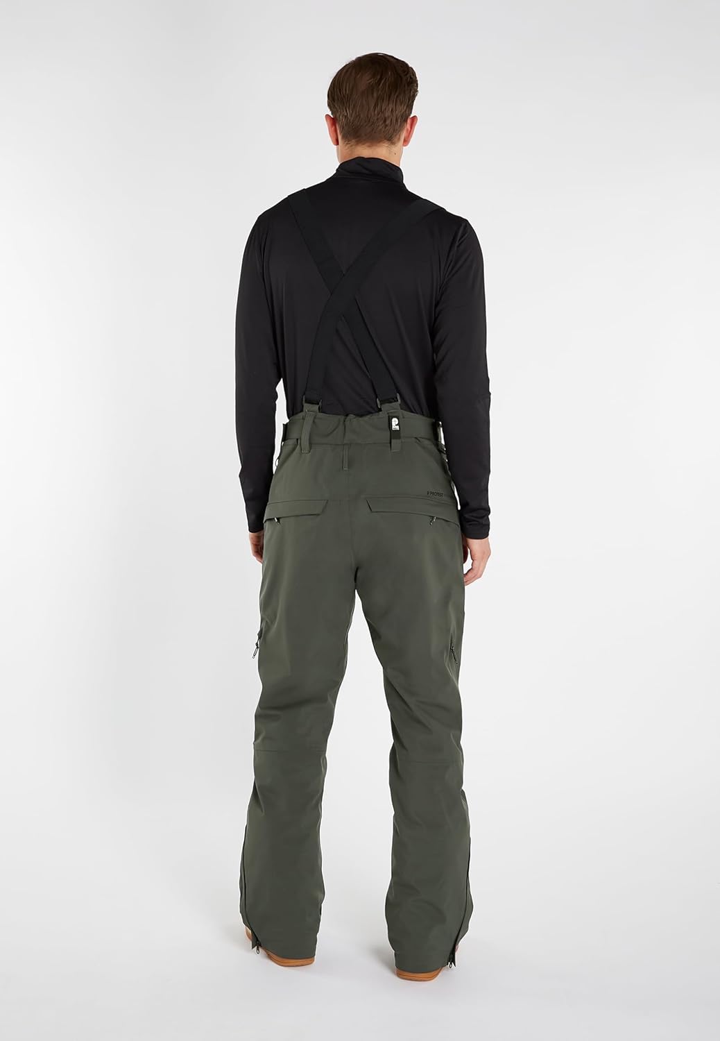Protest Men Ski- Und Snowboardhosen MIIKKA S-XXL Jäger, S-XXL Jäger