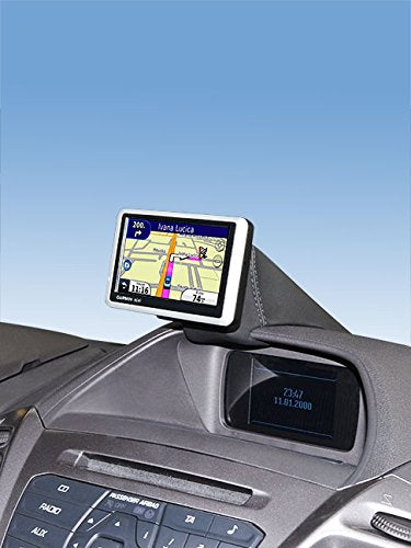 KUDA 295935 Halterung Kunstleder schwarz für Ford Transit Custom ab 2012 (mit Display) (Konsole unte