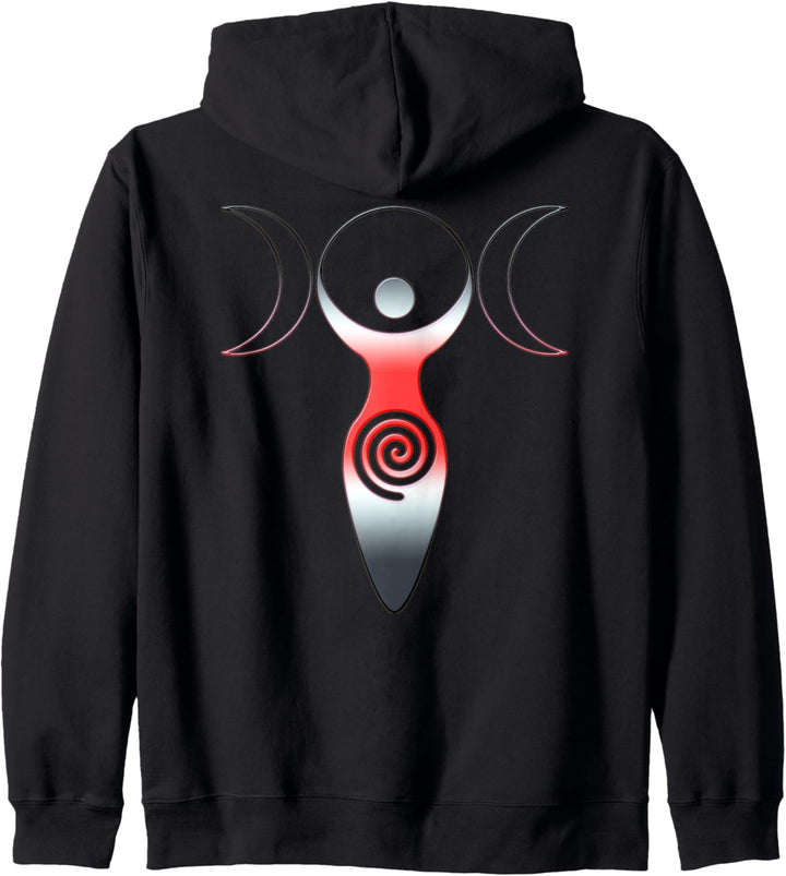Mother Earth Gaya Trinity Goddess Spiral 4 - Fan Fun Kapuzenjacke
