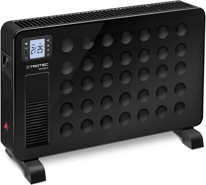 TROTEC Heizkörper Elektro TCH 2311 E – Heizleistung 1000 W / 1300 W / 2300 W – Konvektor mobil, schw