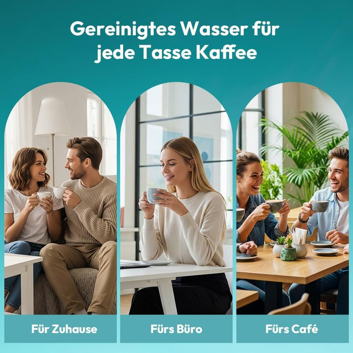 6 Stück Ersatzwasserfilter der Siemens Brita Eq-Serie, EQ5 EQ6 EQ7 EQ9 S700 EQ500, Ersatzwasserfilte