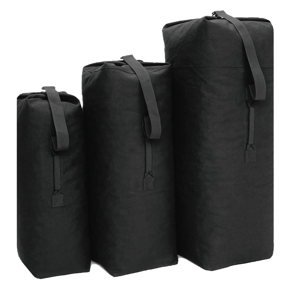 Mil-Tec Unisex – Erwachsene Seesack-13851002 Seesack, Schwarz, One Size