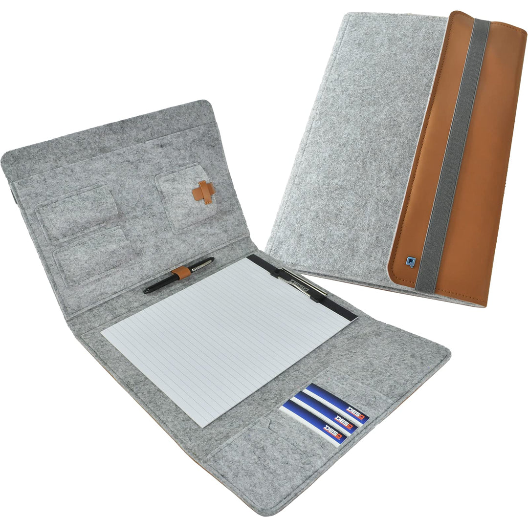 A4-Schreibmappe | Klemmbrett | Filz | Dutch Design