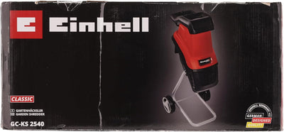 Einhell Elektro-Messerhäcksler GC-KS 2540 (2 Wendemesser aus Spezialstahl, grosse Trichteröffnung, M