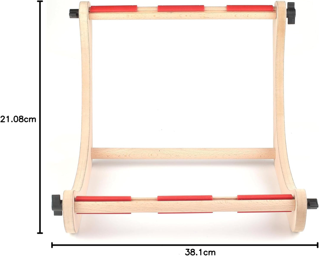 Nurge Verstellbarer Stickerei-Tischständer, Kreuzstich-Ständer für Schoss oder Tischplatte, Kreuzsti