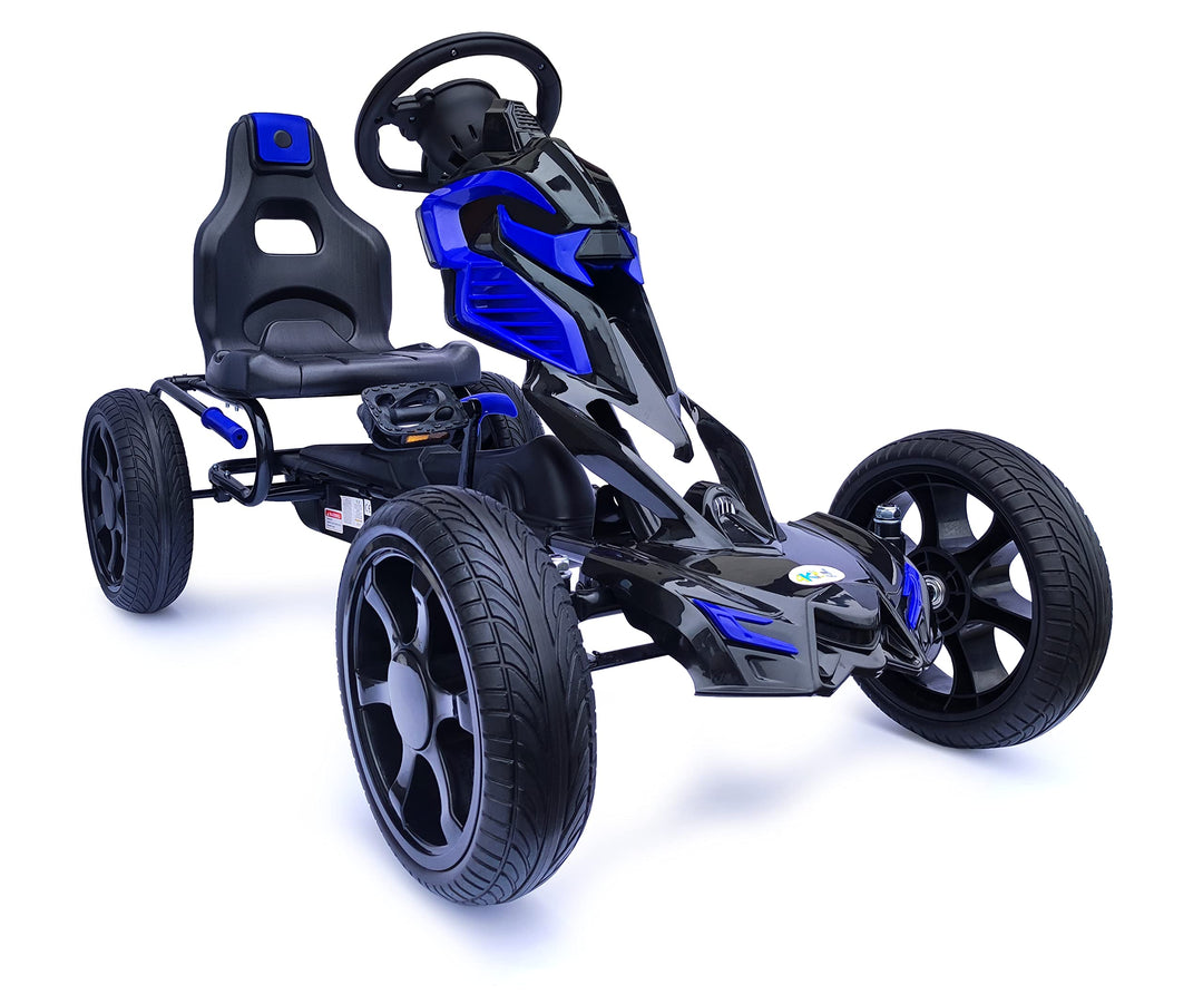 Kinder Pedal Go Kart - 5-12 Jahre, Mit Pedal, Shaum Reifen Eva Wheels