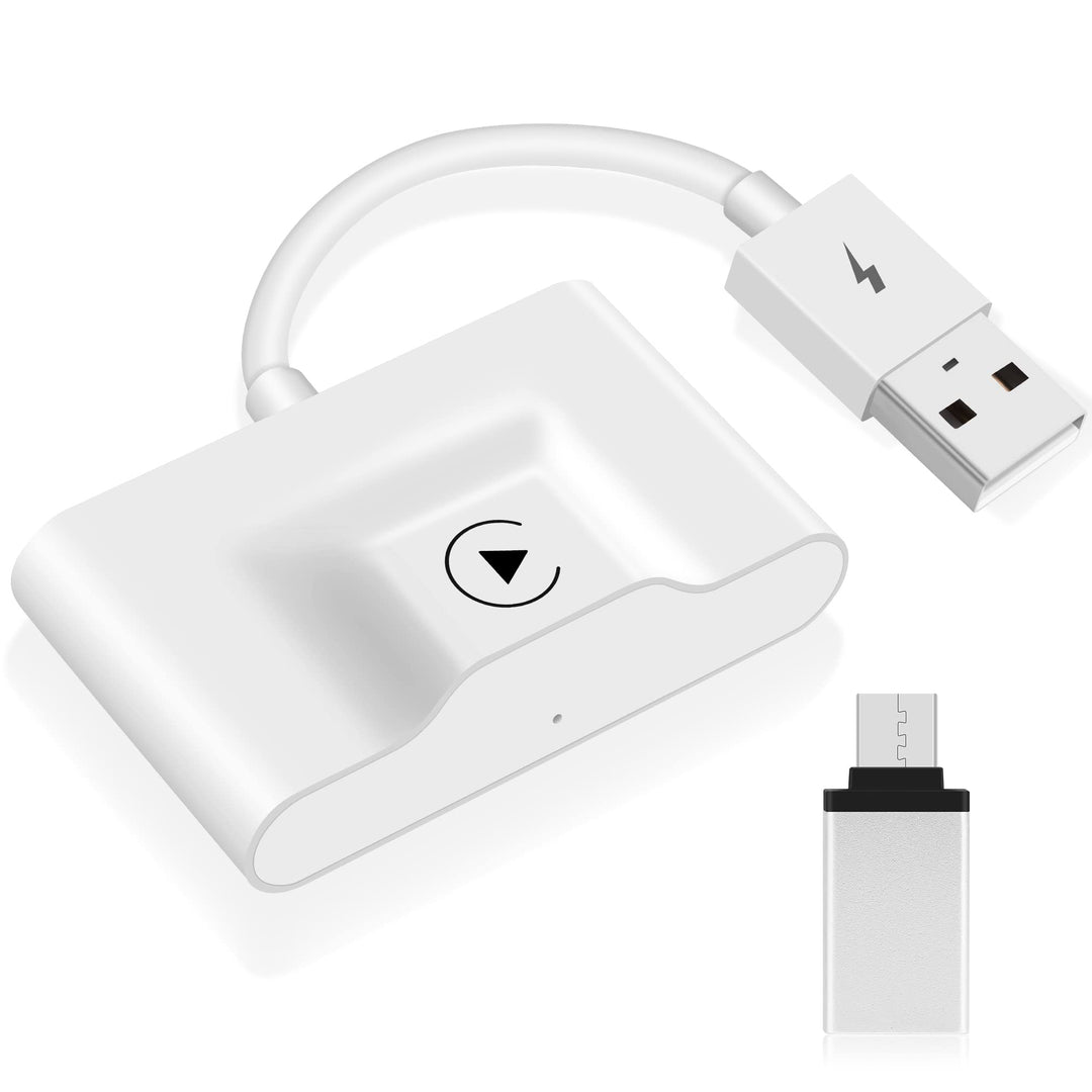 Carplay Wireless Adapter für iPhone, Apple Wireless Carplay Adapter Dongle Konvertieren Verkabeltem