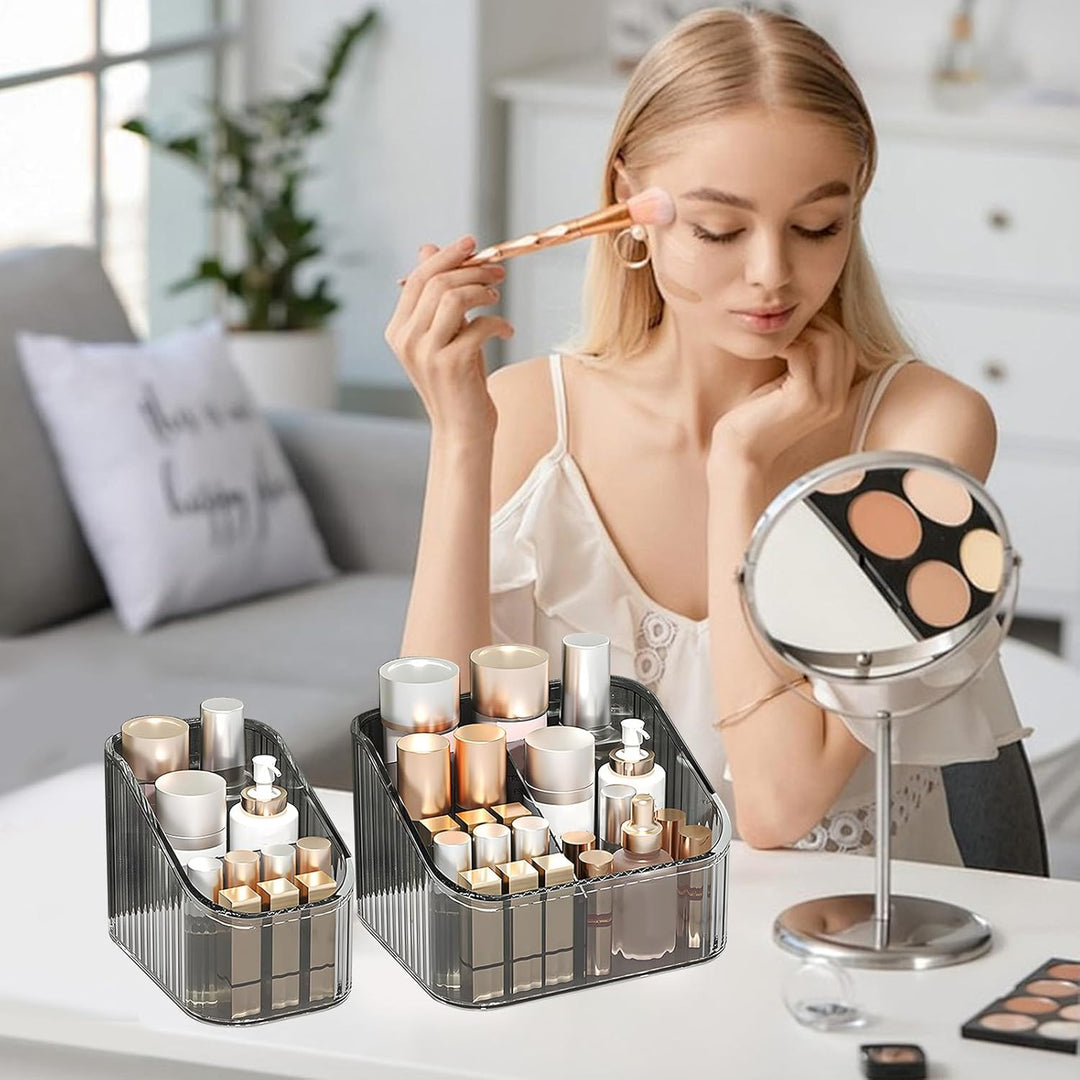 Make-up Organiser Aufbewahrungsfächer,Hautpflege Kosmetik Organizer,Acryl Kosmetik Aufbewahrung mit