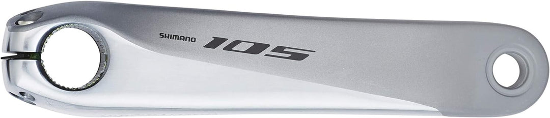 Shimano Unisex – Erwachsene 105 Kettenradgarnitur, Silber, Einheitsgrösse