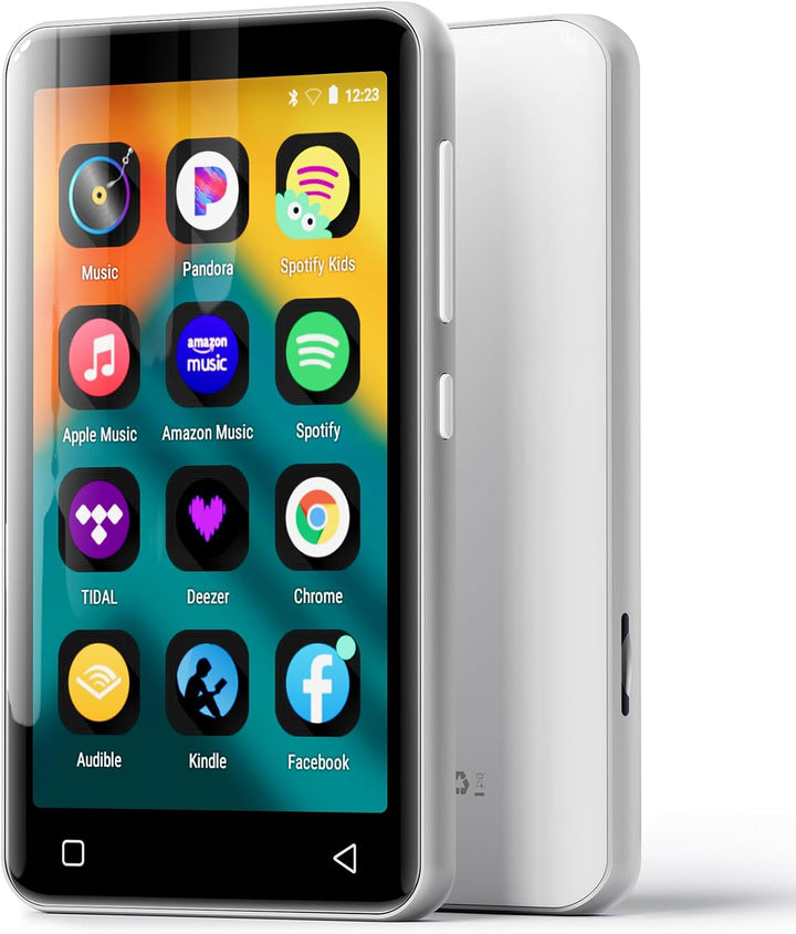 Innioasis MP3 Player mit Bluetooth Silber, Silber