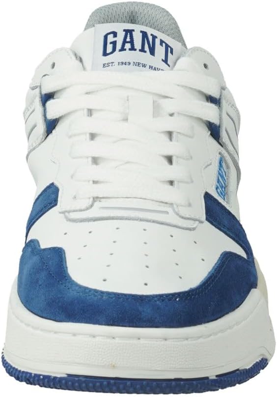 GANT Herren BrookpalSneaker 45 EU White Blue, 45 EU White Blue