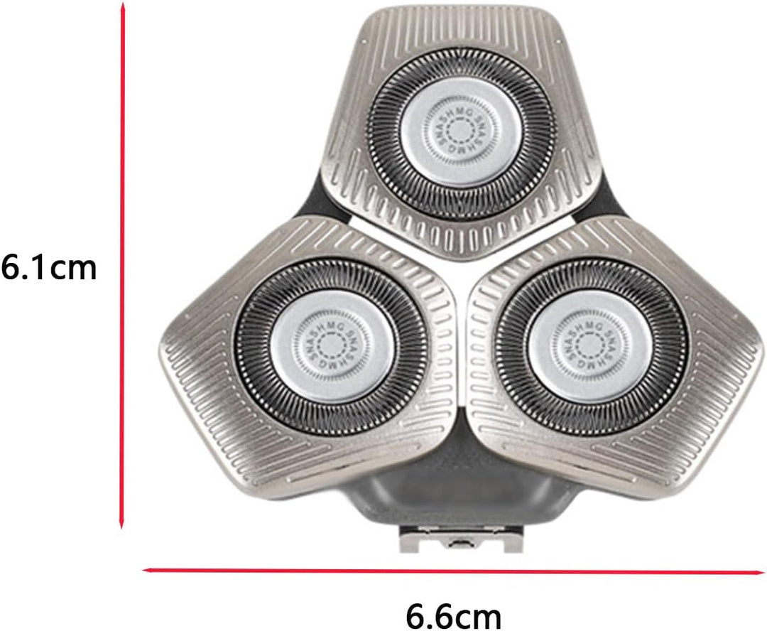 Ersatz Scherkopf kompatibel mit SH71, Rasierer Ersatzkopf für S5530/S5587/S5999/S7731, 3D Scherfolie