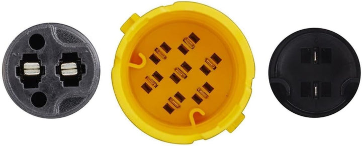 HELLA - Heckleuchte "Krone" - Hybrid - 24V - Anbau/geschraubt - Lichtscheibenfarbe: glasklar - Steck