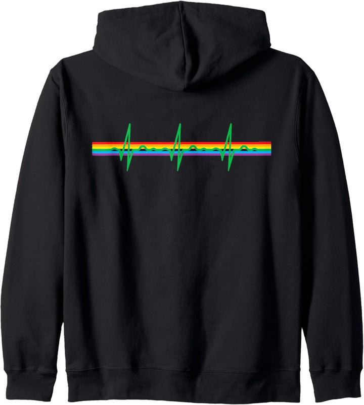 Pink Floyd Prism Heartbeat Kapuzenjacke