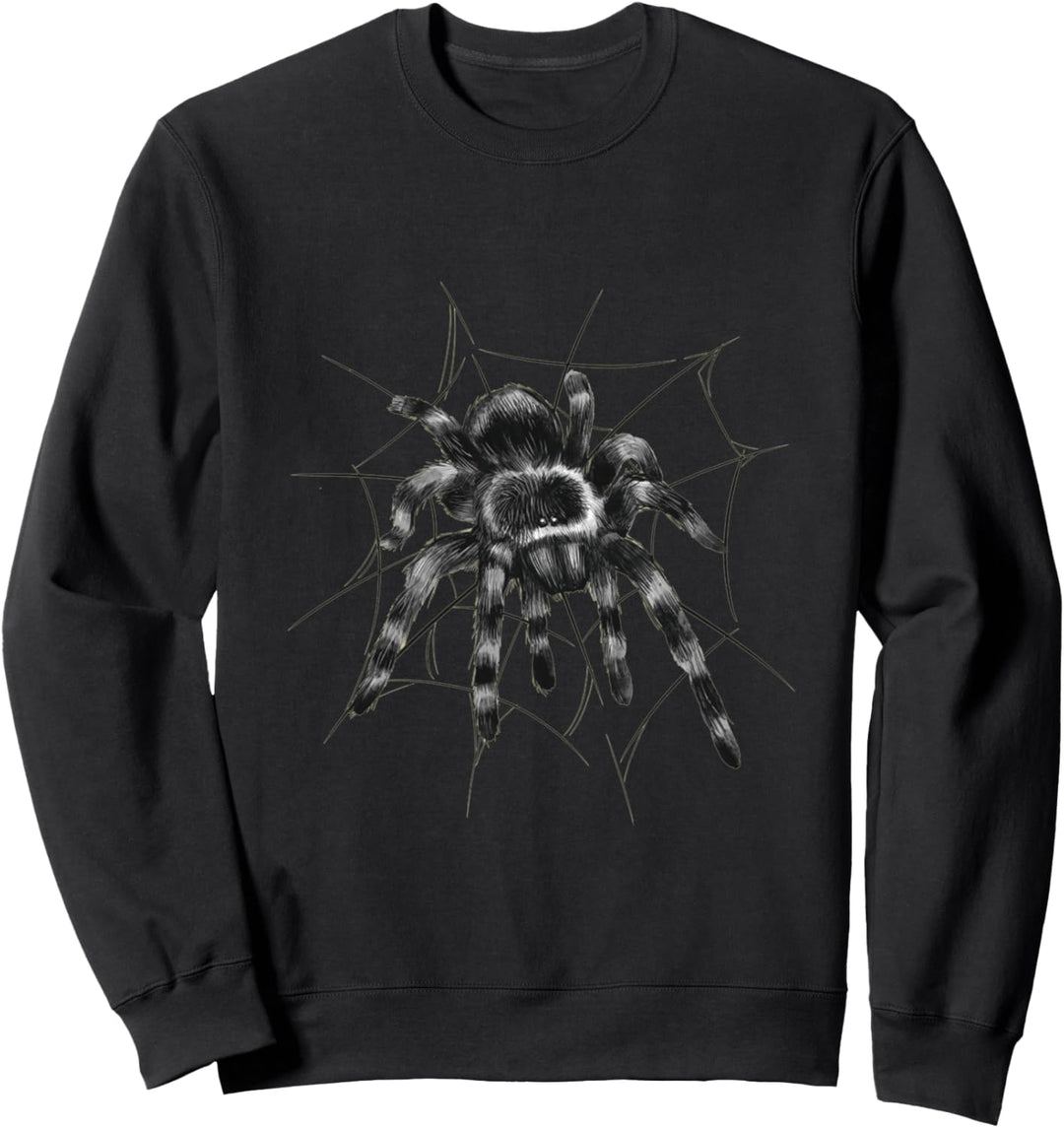 Vogelspinne mit Netz Sweatshirt