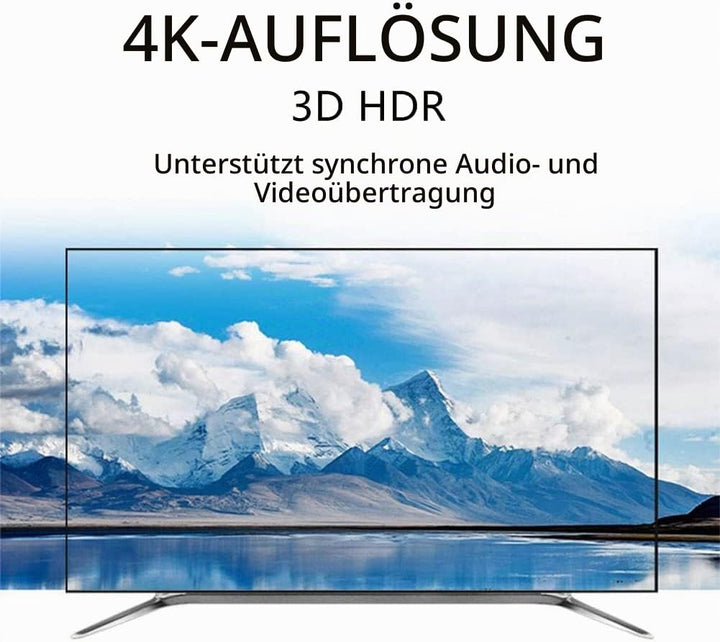 PENGLIN 2 STÜCK HDMI-Kabel Einbaubuchse, Weiblich auf Weiblich 4K-Adapter, HDMI-Durchgangsdose 4K 30