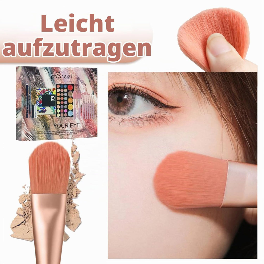 RoseFlower Profi Make Up Set Schminkkoffer Mädchen Teenager Schminkset Kosmetische Makeup Paletten L