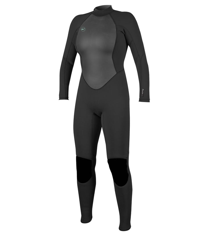O'Neill Wetsuits Women's Reactor-2 3/2mm Back Zip Full Wetsuit 42 Schwarz (Black), 42 Schwarz (Black