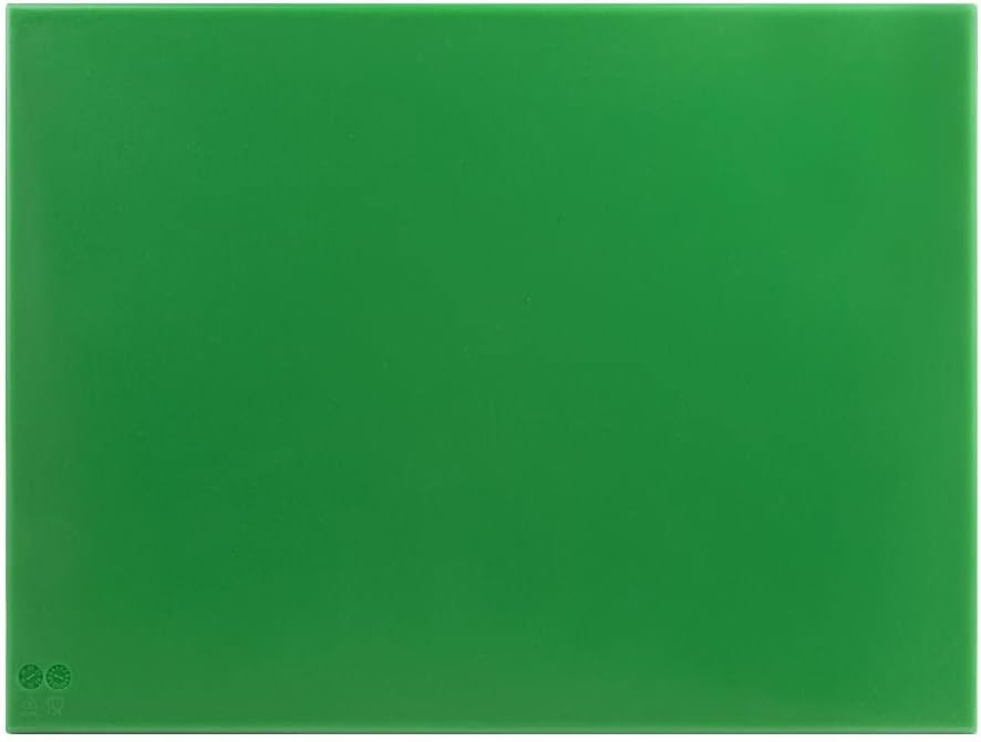 Hygiplas HDPE snijplank groen 600x450x12mm 1/2(H)x 23 1/2(W)x 18(L)"/ 12x 600x 450mm Grün, 1/2(H)x 2