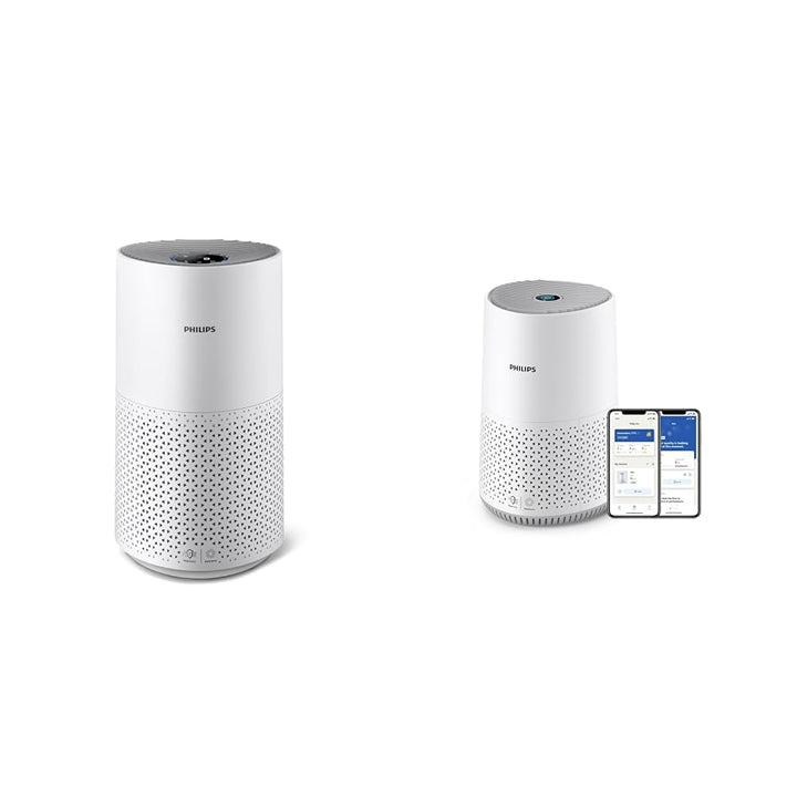 Philips Luftreiniger Smart 1000i Serie - Reinigt Räume bis zu 78 m² & Luftreiniger 600-Serie, energi
