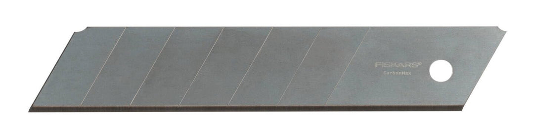 Fiskars Abbrechklingen, Für Fiskars Cuttermesser, 25mm, Rostfreier Stahl, 5er Pack, CarbonMax, 10272