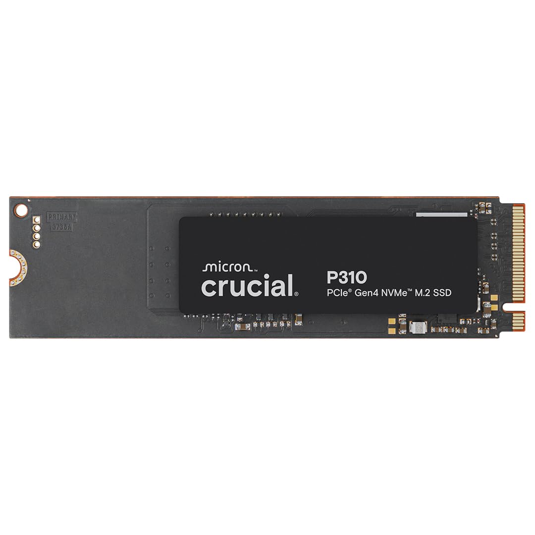 Crucial P310 SSD 2TB M.2 2280 PCIe Gen4 NVMe Interne SSD, bis 7.100 MB/s, Laptop und Desktop PC komp