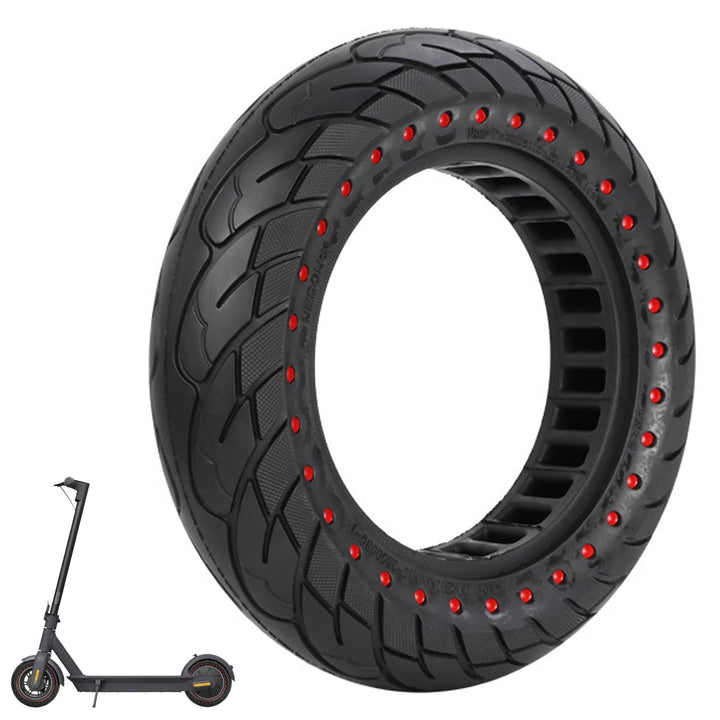 VOLOHAS 60/70-6,5 Vollgummireifen 10 * 2,5 Solide Reifen für Segway Ninebot Max G30 / G30E / G30LP E