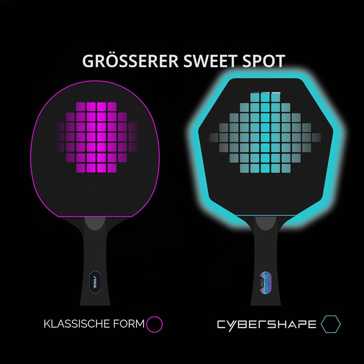 Stiga Tischtennisholz Cybershape Carbon CWT Truls Edition Master Konkav, Master Konkav
