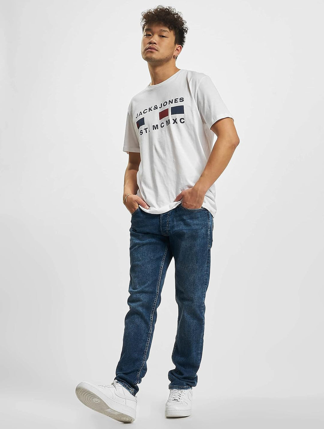 JACK & JONES Herren Jeans 29W / 32L Blue Denim, 29W / 32L Blue Denim