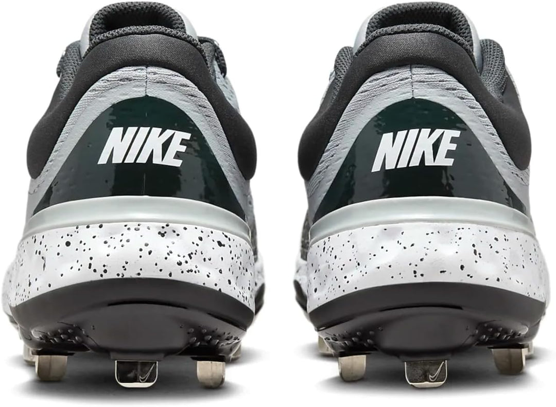 Nike Alpha Huarache Elite 4 Baseball-Stollen für Herren 40.5 EU Wolf Grey White Dark Smoke Grey, 40.
