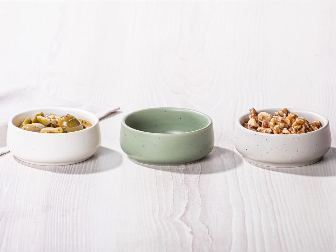 Ladelle Elements Schalenset flach assortiert Set3