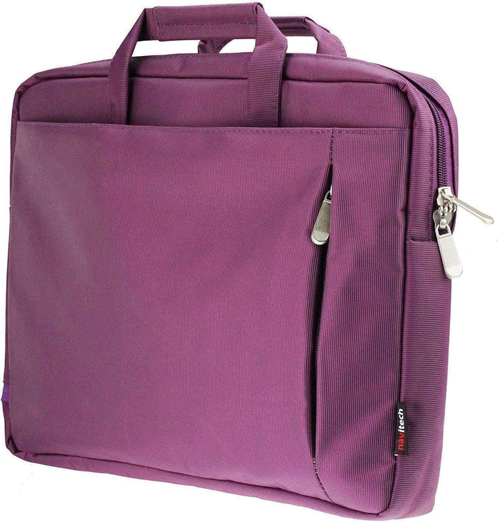 Navitech Lila Wasserfeste Tasche – Kompatibel mit dem NAVISKAUTO 17.5&