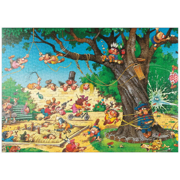 Playground - Jean-Jacques Loup - Cartoon Classics - Premium 1000 Teile Puzzle - MyPuzzle Sonderkolle