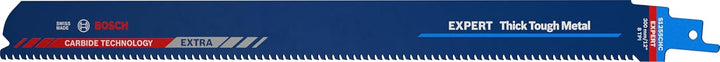 Bosch Professional 10x Expert ‘Thick Tough Metal’ S 1255 CHC Säbelsägeblatt (für Zäher Stahl, Gussei