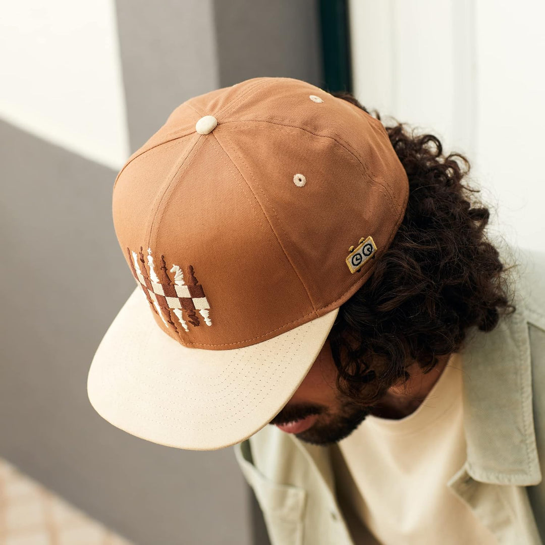 Cadency® Snapback Cap Schach, Unisex, Grössenverstellbar
