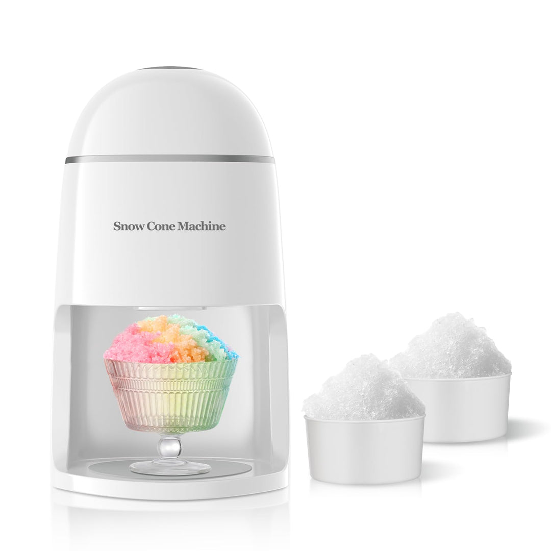 Elektrischer Schneekegel-Maschine, Slush-Eis-Maschine für zu Hause, schneller Flauschiger Eisrasiere