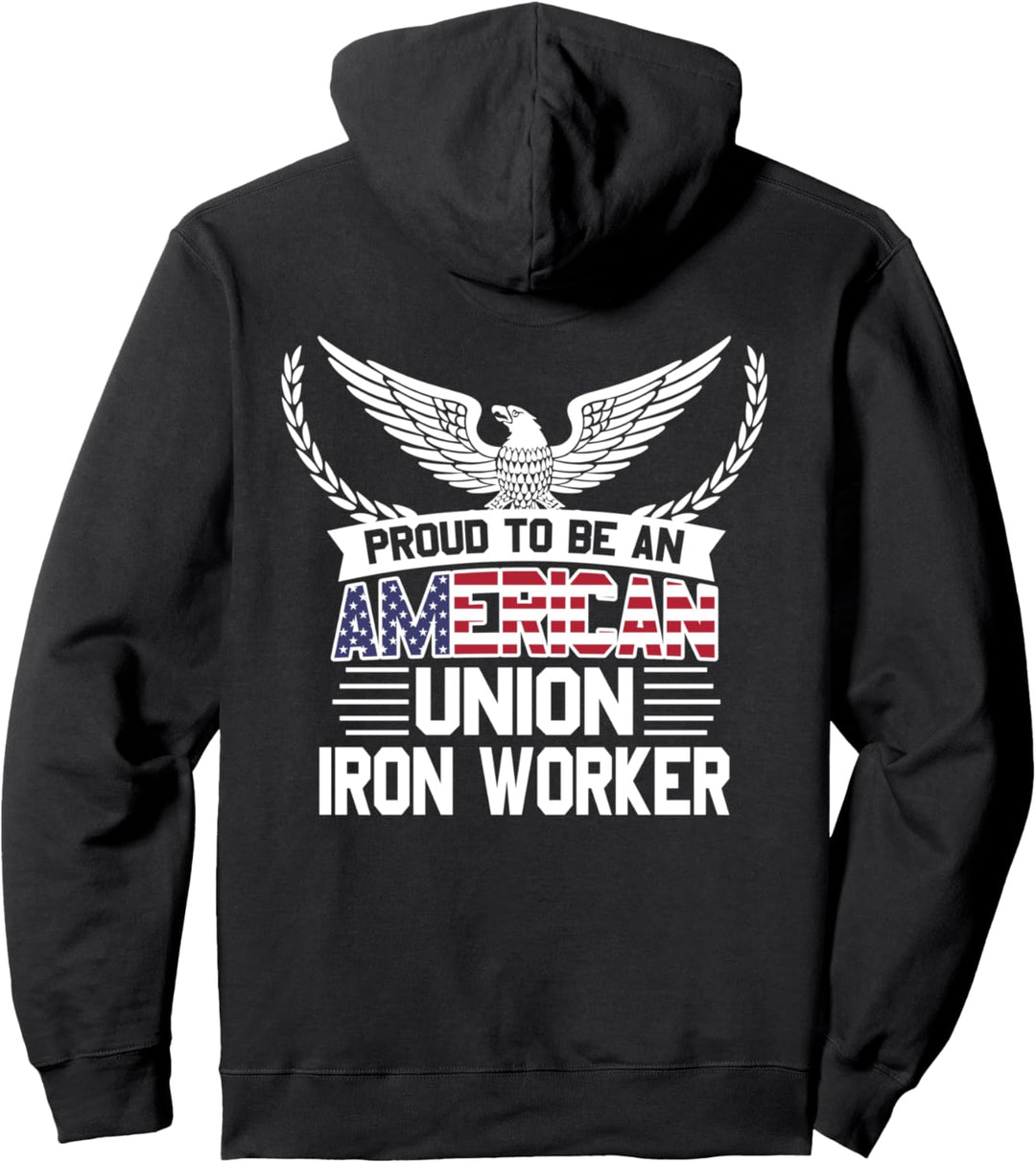 Stolzer amerikanischer Eisen-Arbeiter Pullover Hoodie