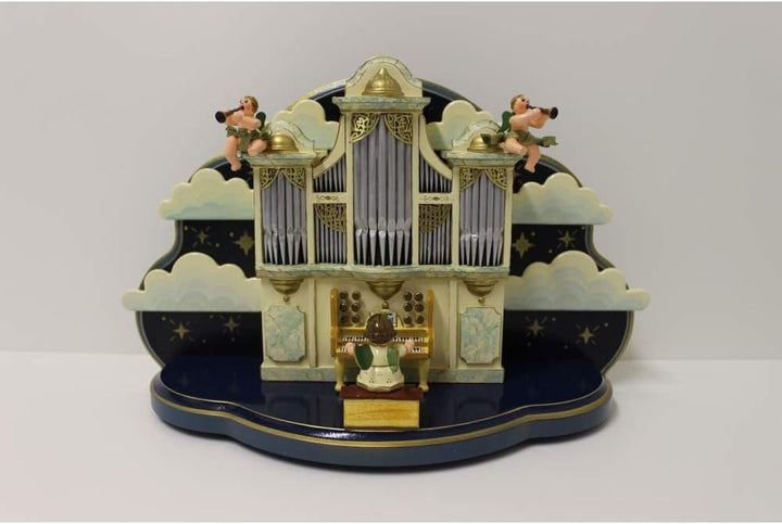 Hubrig Orgel mit kleiner Wolke ohne Musikwerk 36x13x21cm Erzgebirge
