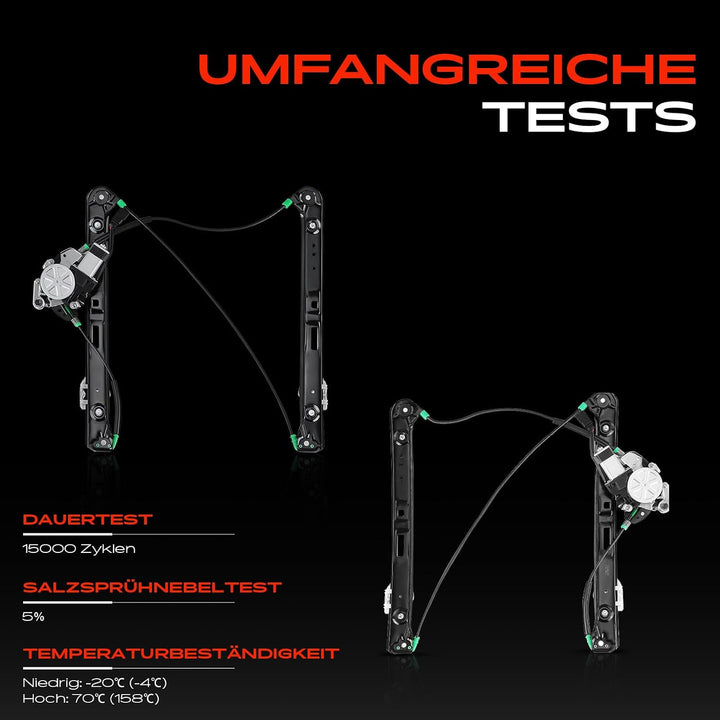 Frankberg 2X Fensterheber Mit Motor Vorne Links Rechts Kompatibel mit 3er/3er Touring E46 1998-2005